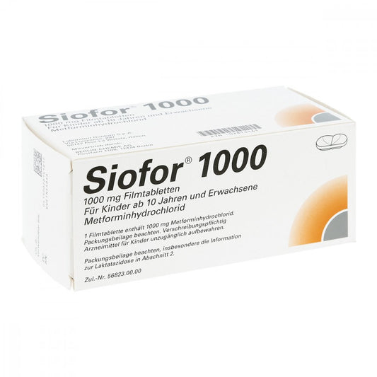Siofor 1.000 Filmtabletten (120 stk)