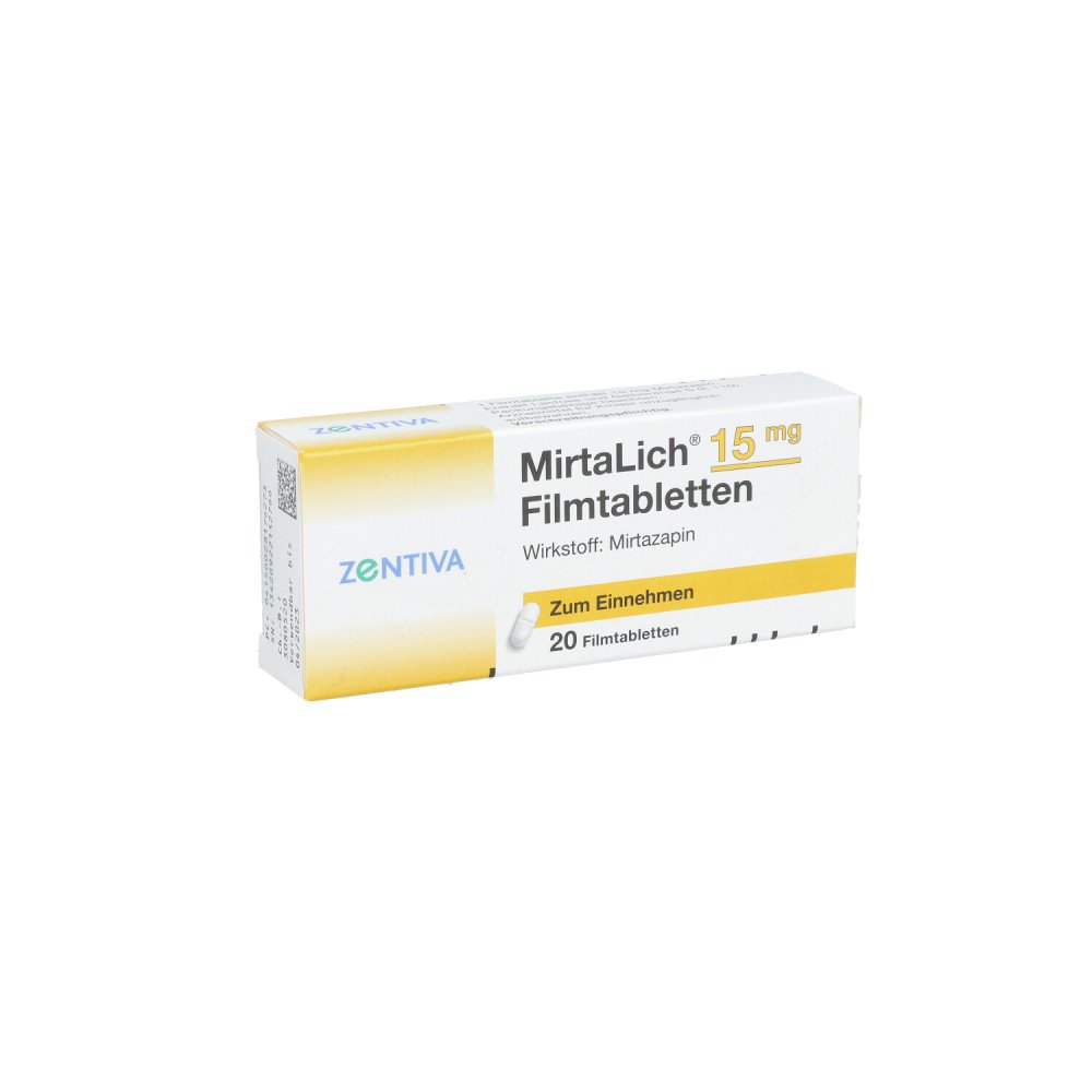 Mirtalich 15 Mg Filmtabletten (20 stk)