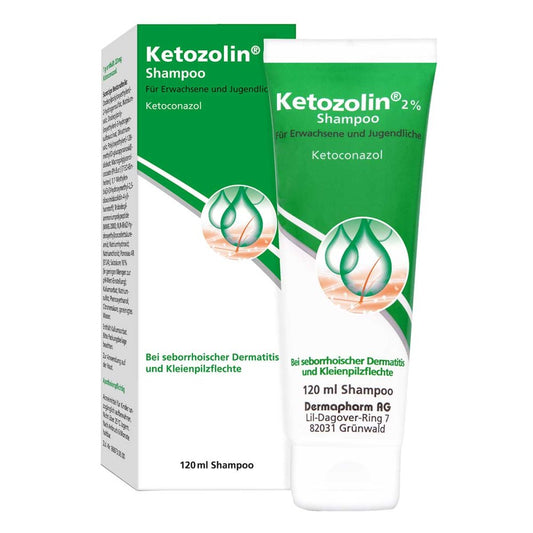 Ketozolin 2% Shampoo (120 ml)