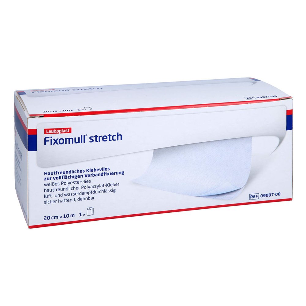 Das Produktfoto zeigt Fixomull Stretch 20 Cmx10 M (1 stk) PZN 02842588