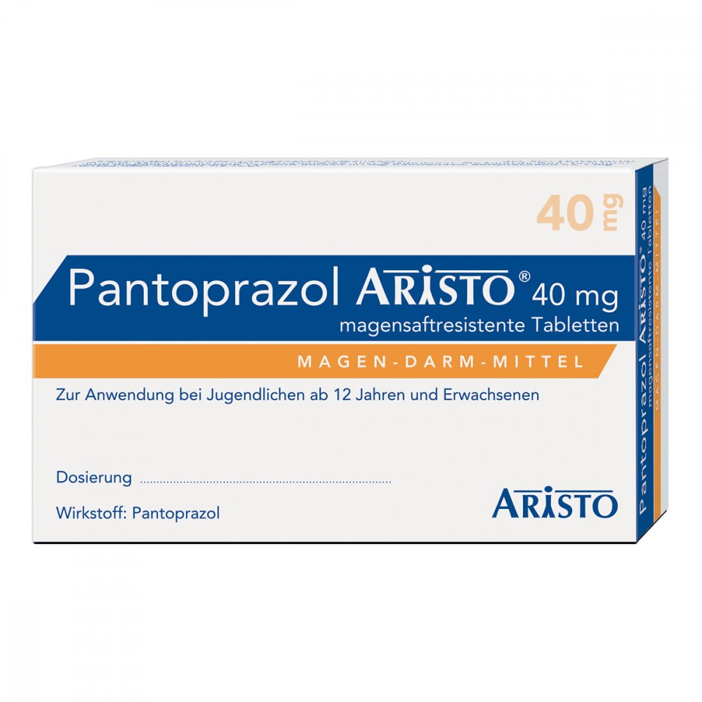 Pantoprazol Aristo 40 Mg Magensaftres.Tabletten (14 stk)