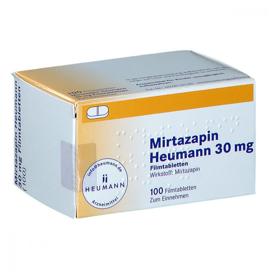 Mirtazapin Heumann 30 Mg Filmtabletten (100 stk)