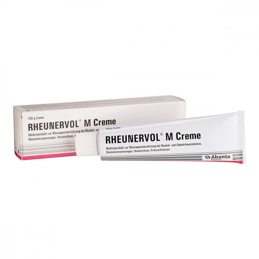 Das Produktfoto zeigt Rheunervol M Creme (100 g) PZN 02912604