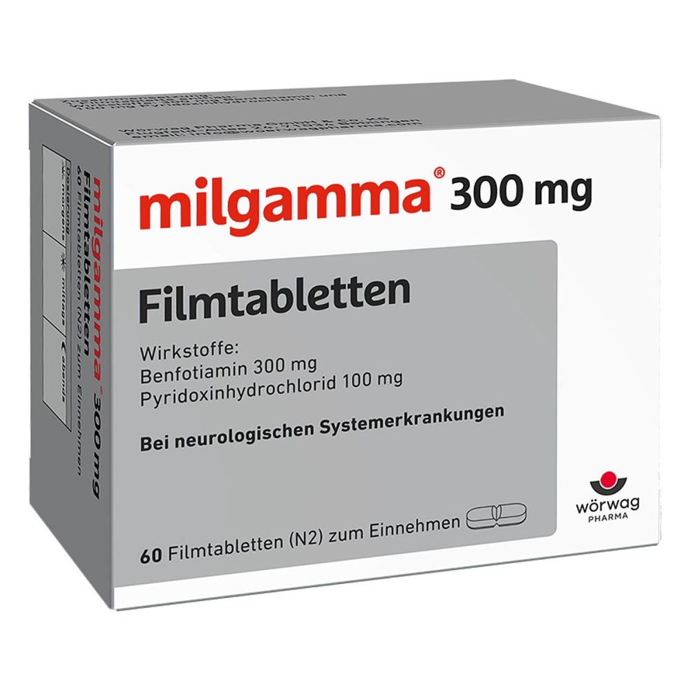 Milgamma 300 Mg Filmtabletten (60 stk)