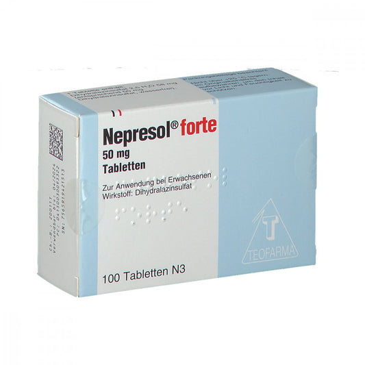 Das Produktfoto zeigt Nepresol Forte Tabletten (100 stk) PZN 03009332