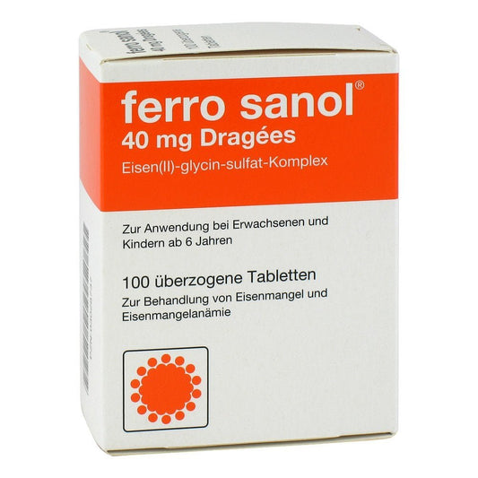 Ferro Sanol Überzogene Tabletten (100 stk)