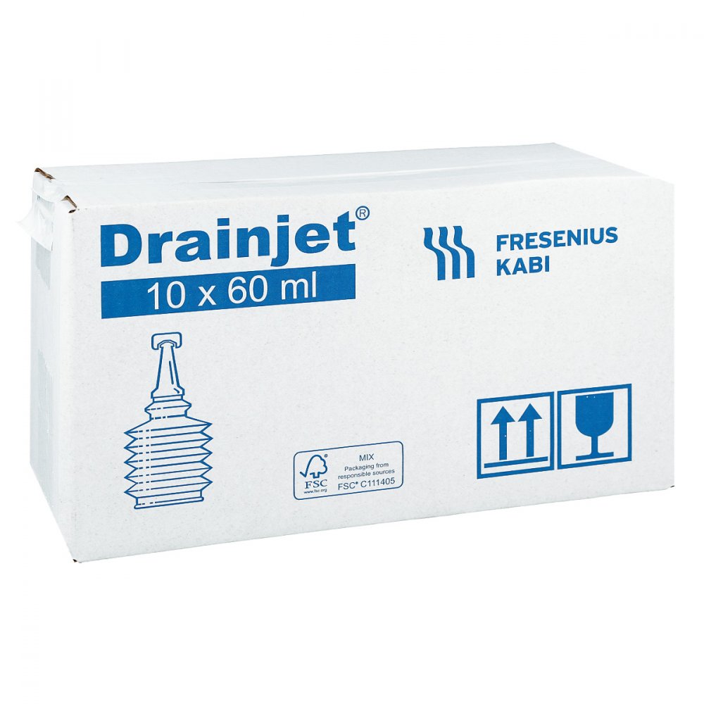 Freka Drainjet Kochsalzlösung 0,9% Iso (10X60 ml)