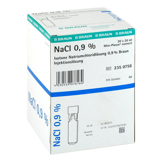 Kochsalzlösung 0,9% Miniplasco Connect (20X20 ml)