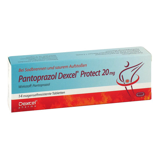 Pantoprazol Dexcel Protect 20 Mg Magensaftres.Tab. (14 stk)