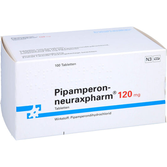 Das Produktfoto zeigt Pipamperon-Neuraxpharm 120 Mg Tabletten (100 stk) PZN 03062332