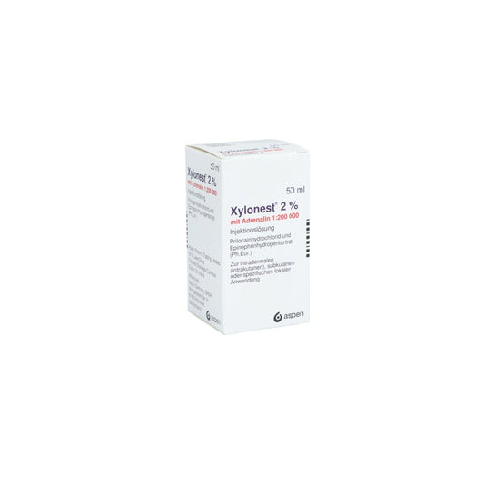 Xylonest 2% M.Adrenalin Fl. Injektionslösung (50 ml)