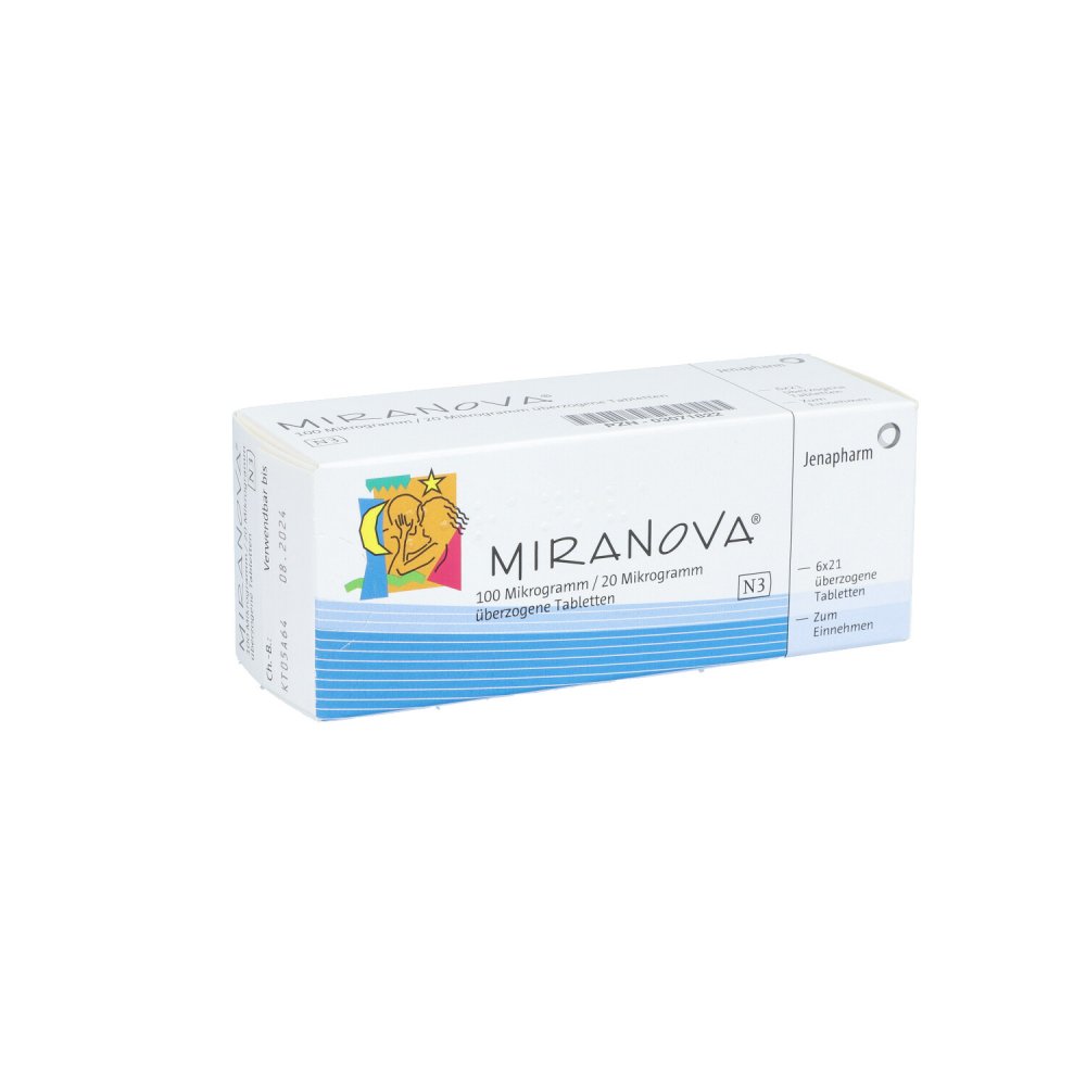 Miranova Überzogene Tabletten (6X21 stk)