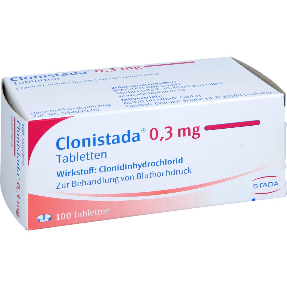 Clonistada 0,3 Mg Tabletten (100 stk)