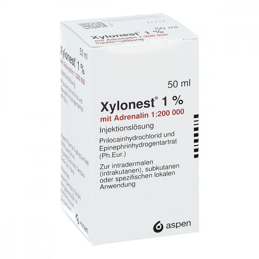 Xylonest 1% M.Adrenalin Fl. Injektionslösung (50 ml)