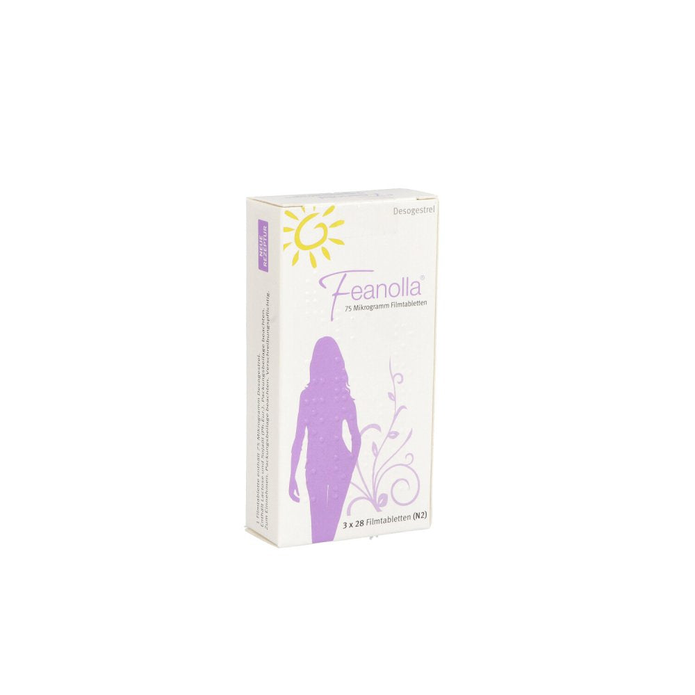 Feanolla 75 Mikrogramm Filmtabletten (3X28 stk)