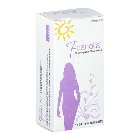 Feanolla 75 Mikrogramm Filmtabletten (6X28 stk)