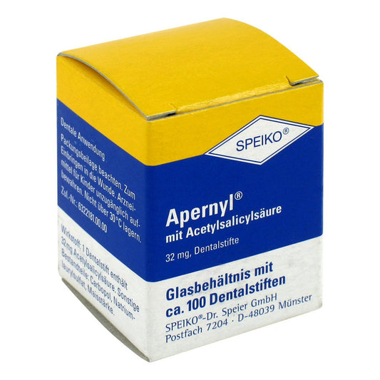 Das Produktfoto zeigt Apernyl Stifte (100 stk) PZN 03085511
