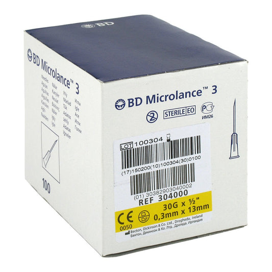 Bd Microlance Kanüle 30 G 1/2 0,29x13 Mm (100 stk)