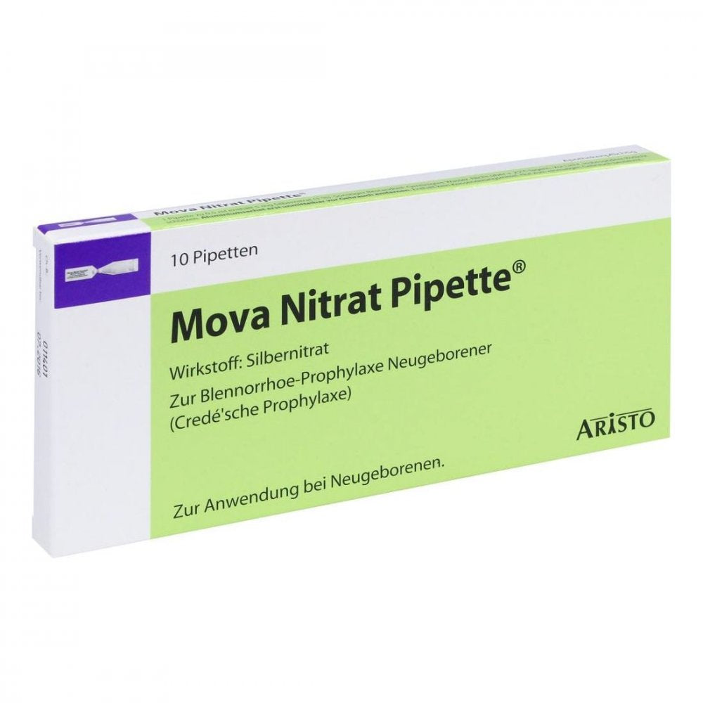 Das Produktfoto zeigt Mova Nitrat Pipette Augentropfen (10X0.5 ml) PZN 03088952