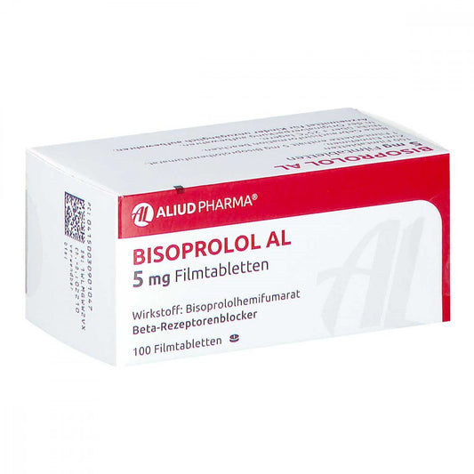 Bisoprolol Al 5 Mg Filmtabletten (100 stk)