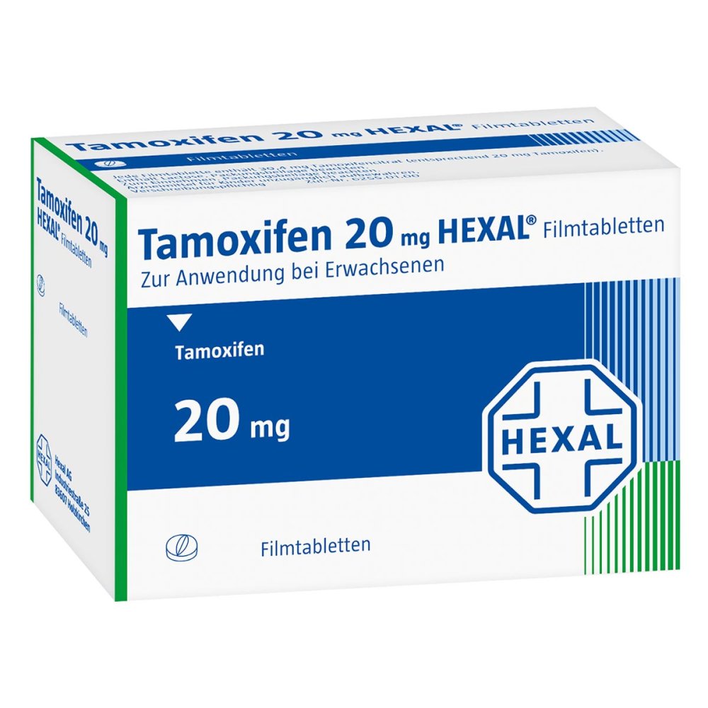 Tamoxifen 20 Mg Hexal Filmtabletten (100 stk)