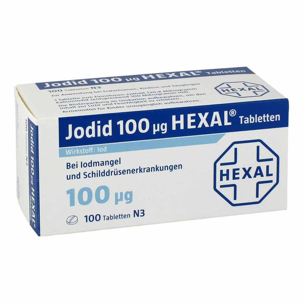Jodid 100 Hexal Tabletten (100 stk)