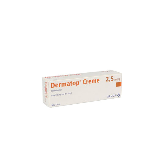 Das Produktfoto zeigt Dermatop Creme (50 g) PZN 03112975