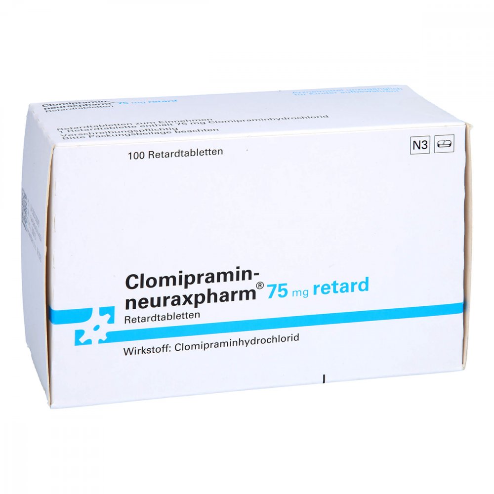 Clomipramin-Neuraxpharm 75 Retardtabletten (100 stk)