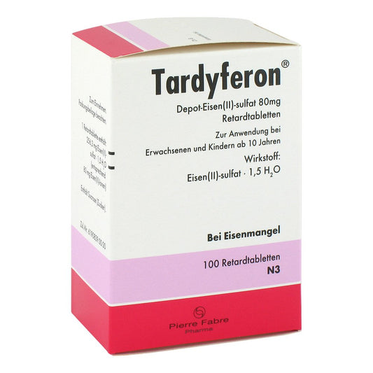 Tardyferon Depot-Eisen(Ii)-Sulfat 80 Mg Retardtab. (100 stk)