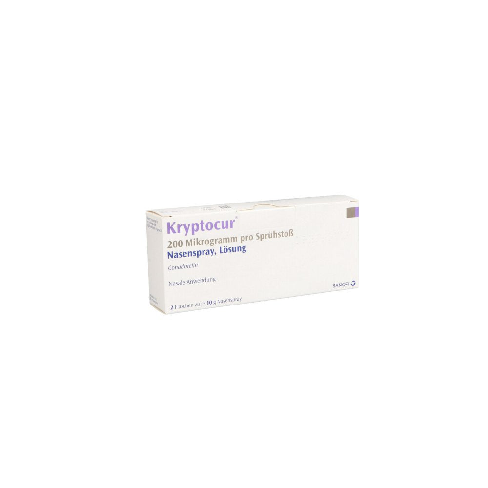 Das Produktfoto zeigt Kryptocur Lösung + 2 Dosierpumpen (2X10 g) PZN 03127416