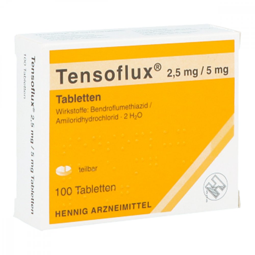 Tensoflux 2,5 Mg/5 Mg Tabletten (100 stk)