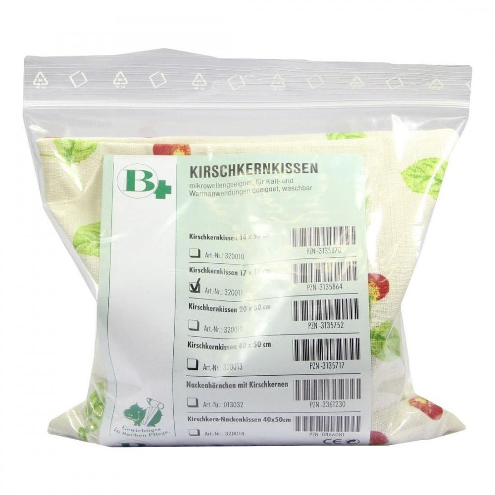 Das Produktfoto zeigt Kirschkernkissen 17x17 Cm (1 stk) PZN 03135864