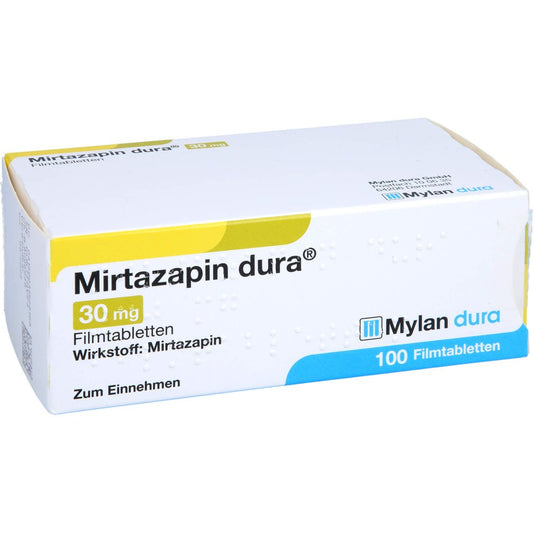 Mirtazapin Dura 30 Mg Filmtabletten (100 stk)