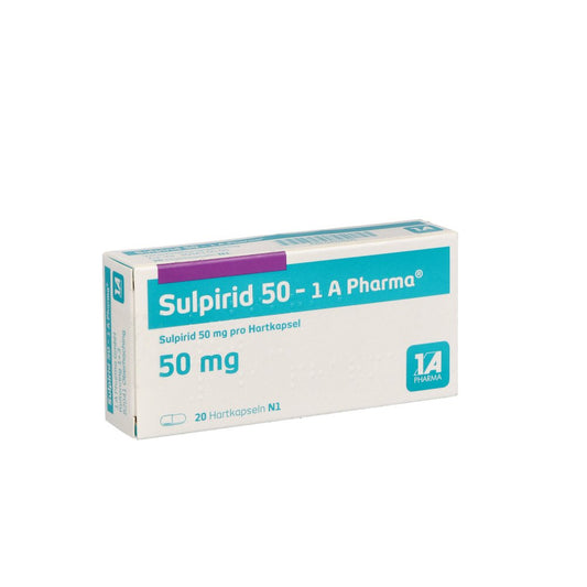 Sulpirid 50-1a Pharma Hartkapseln (20 stk)