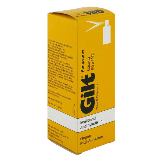 Das Produktfoto zeigt Gilt Lösung Pumpspray (50 ml) PZN 03157104