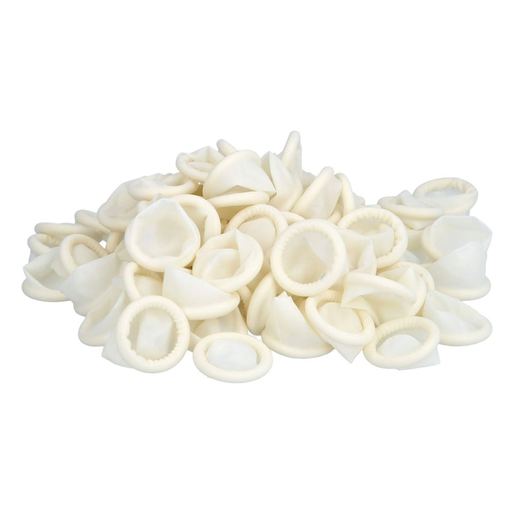 Das Produktfoto zeigt Fingerling Op Latex Gr.4 Gerollt (100 stk) PZN 03161040