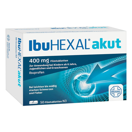 Ibuhexal Akut 400 Filmtabletten (50 stk)