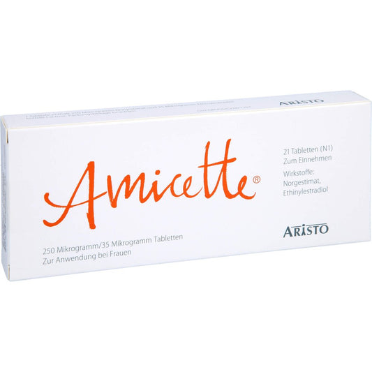 Amicette 250 Mikrogramm/35 Mikrogramm Tabletten (21 stk)