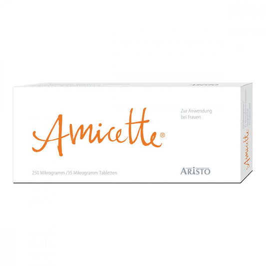 Amicette 250 Mikrogramm/35 Mikrogramm Tabletten (3X21 stk)