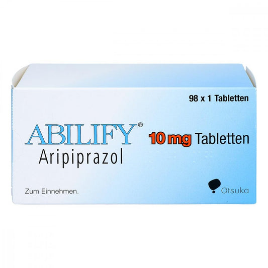 Das Produktfoto zeigt Abilify 10 Mg Tabletten (98 stk) PZN 03205895