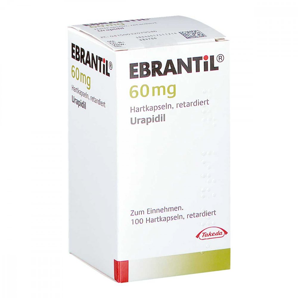 Ebrantil 60 Mg Retardkapseln (100 stk)