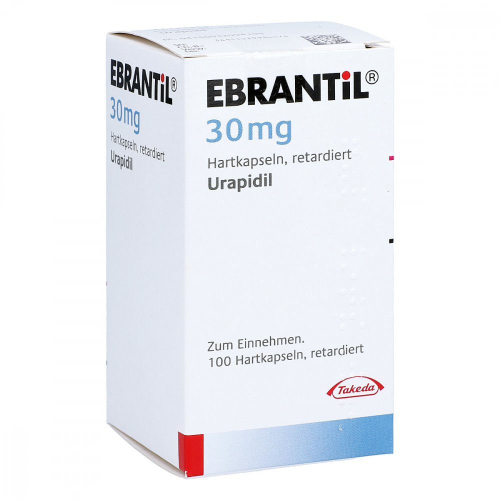 Ebrantil 30 Mg Retardkapseln (100 stk)