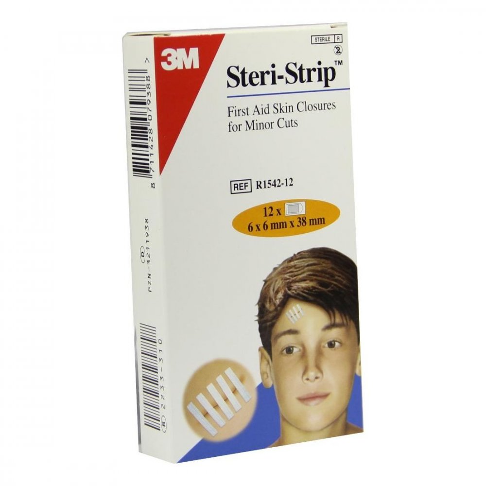 Steri Strip Steril 6x38mm 1542np-12 (12X6 stk)