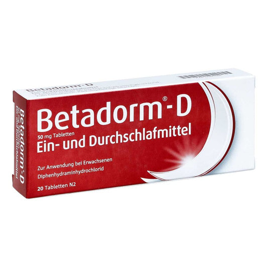 Betadorm D Tabletten (20 stk)