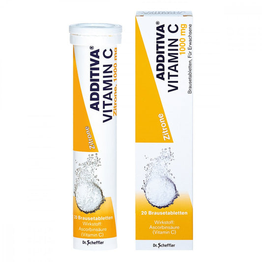 Additiva Vitamin C 1 G Brausetabletten (20 stk)