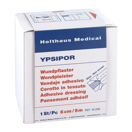 Das Produktfoto zeigt Wundpflaster Ypsipor Vlies 6 Cmx5 M (1 stk) PZN 03271366