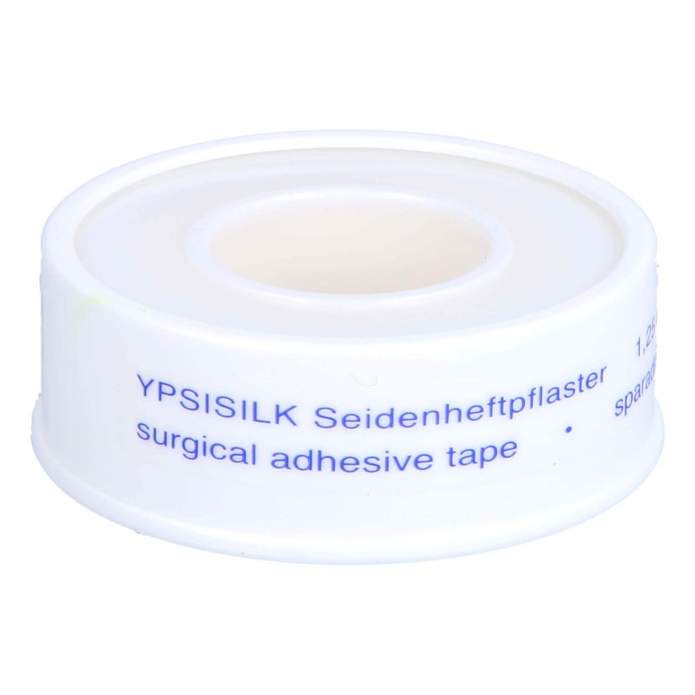 Das Produktfoto zeigt Heftpflaster Ypsisilk 1,25 Cmx5 M (1 stk) PZN 03271389