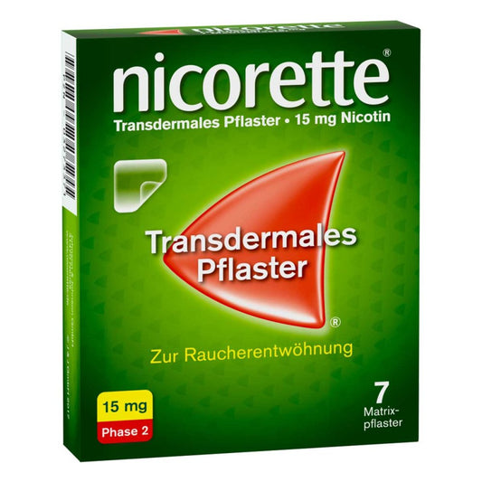 Nicorette Tx Pflaster 15 Mg (7 stk)