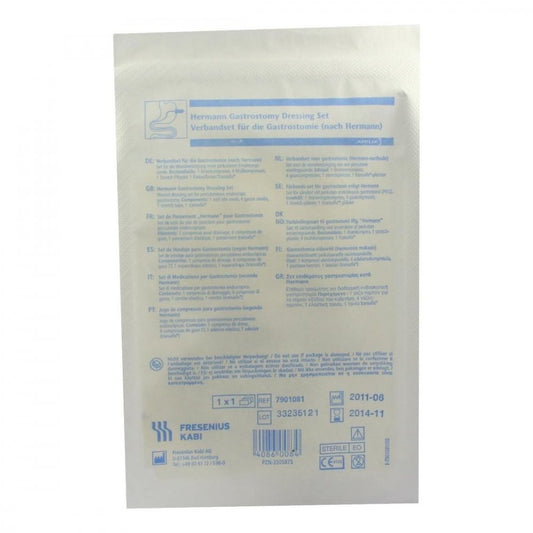 Das Produktfoto zeigt Verbandset F.D.Gastrostomie Nach Herrmann (1 stk) PZN 03305875