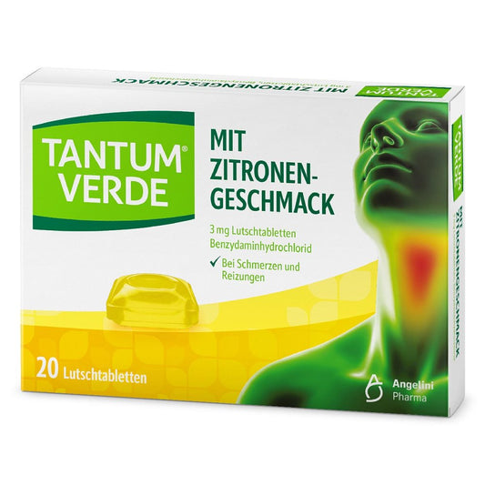Tantum Verde 3 Mg Lutschtabl.M.Zitronengeschmack (20 stk)